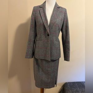 J.Crew herringbone woman’s suit